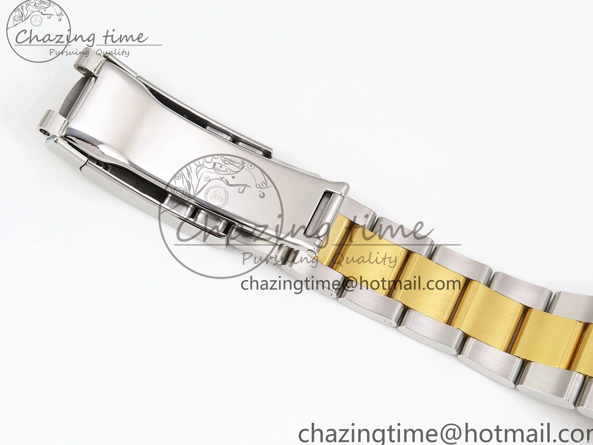 MiroTime 0201 DateJust 41 126333 Clean 1:1 Best Edition 904L Steel YG Stick Dial on SS YG Oyster Bracelet VR EasyCare 1578